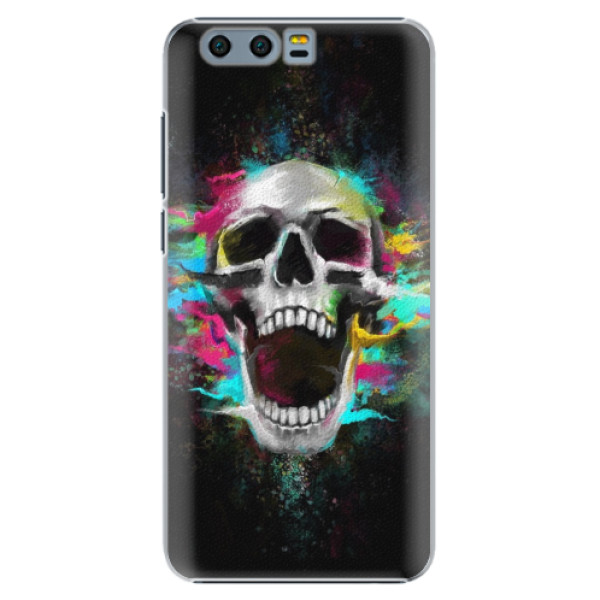 Plastové pouzdro iSaprio - Skull in Colors - Huawei Honor 9