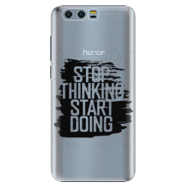 Plastové pouzdro iSaprio - Start Doing - black - Huawei Honor 9