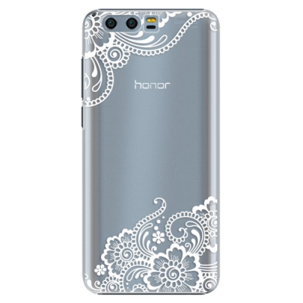 Plastové pouzdro iSaprio - White Lace 02 - Huawei Honor 9