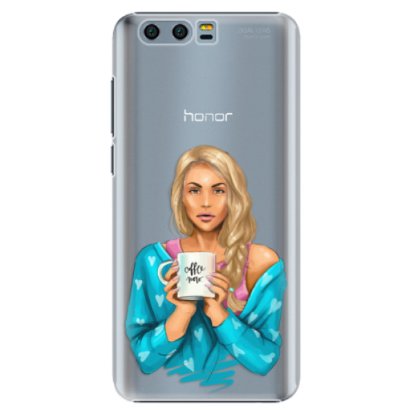 Plastové pouzdro iSaprio - Coffe Now - Blond - Huawei Honor 9
