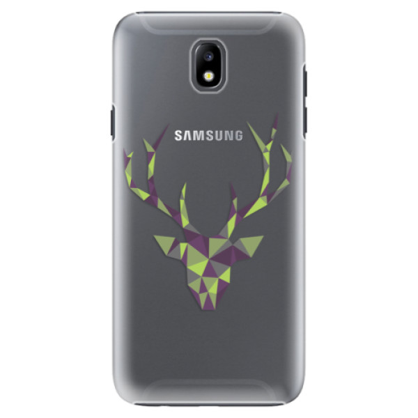 Plastové pouzdro iSaprio - Deer Green - Samsung Galaxy J7 2017