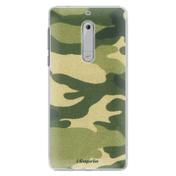 Plastové pouzdro iSaprio - Green Camuflage 01 - Nokia 5