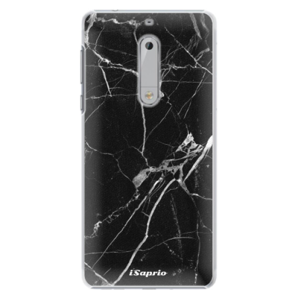 Plastové pouzdro iSaprio - Black Marble 18 - Nokia 5