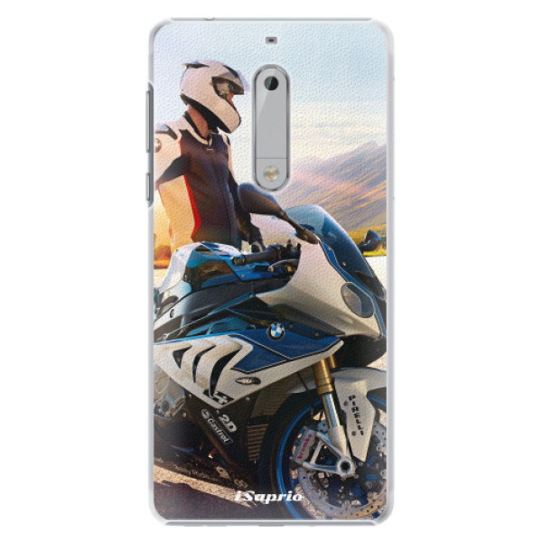 Plastové pouzdro iSaprio - Motorcycle 10 - Nokia 5