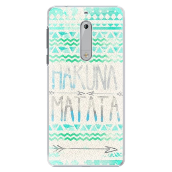 Plastové pouzdro iSaprio - Hakuna Matata Green - Nokia 5