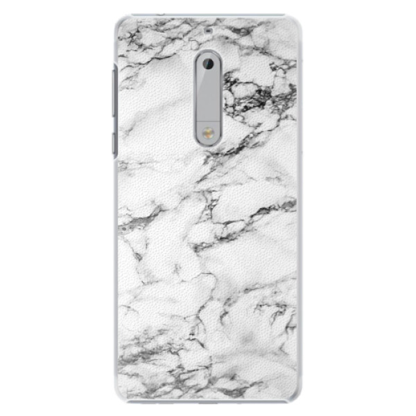 Plastové pouzdro iSaprio - White Marble 01 - Nokia 5