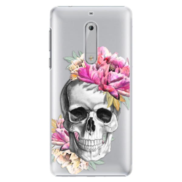 Plastové pouzdro iSaprio - Pretty Skull - Nokia 5