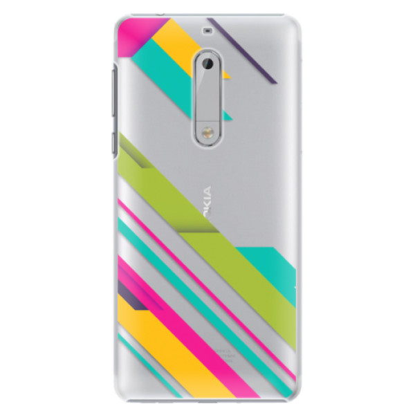 Plastové pouzdro iSaprio - Color Stripes 03 - Nokia 5