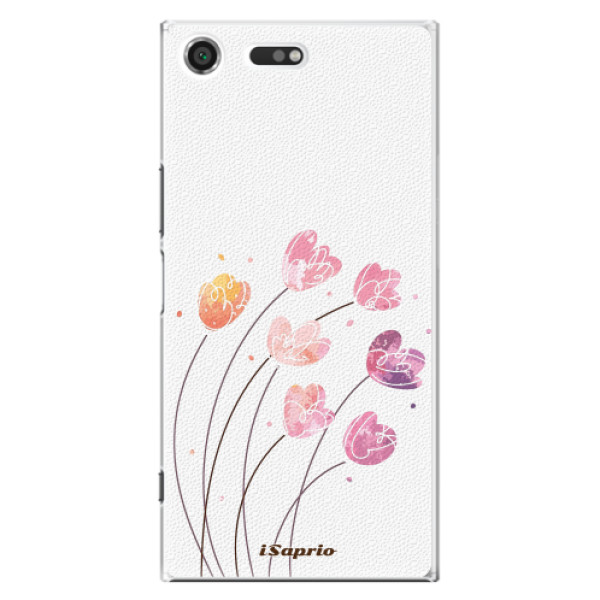 Levně Plastové pouzdro iSaprio - Flowers 14 - Sony Xperia XZ Premium