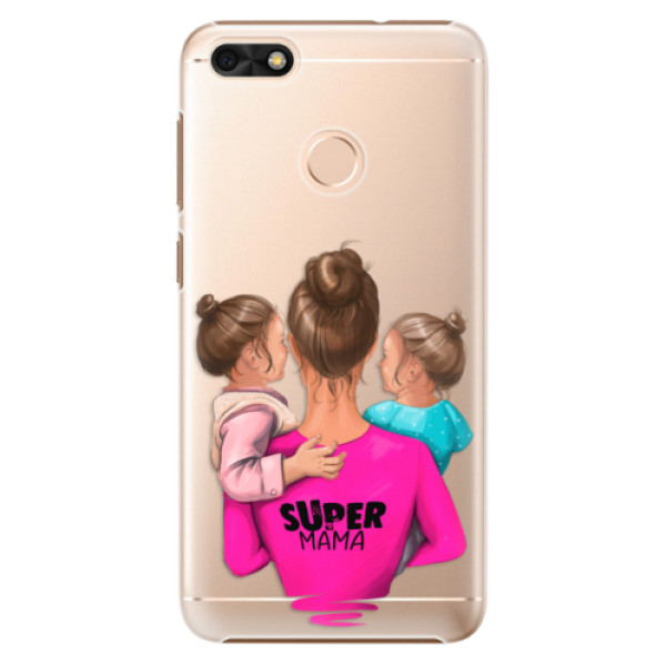 Plastové pouzdro iSaprio - Super Mama - Two Girls - Huawei P9 Lite Mini