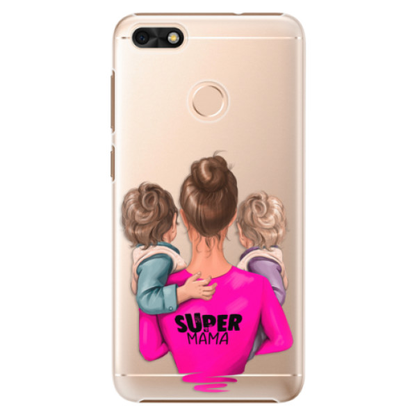 Plastové pouzdro iSaprio - Super Mama - Two Boys - Huawei P9 Lite Mini