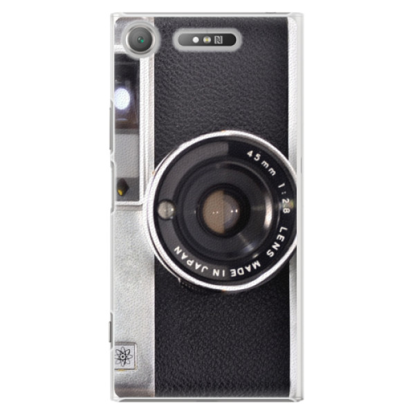 Plastové pouzdro iSaprio - Vintage Camera 01 - Sony Xperia XZ1
