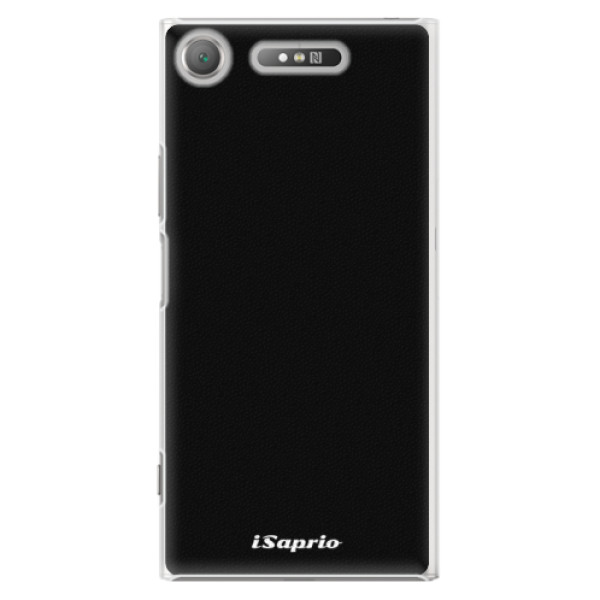Levně Plastové pouzdro iSaprio - 4Pure - černý - Sony Xperia XZ1