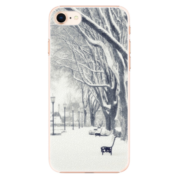 Plastové pouzdro iSaprio - Snow Park - iPhone 8
