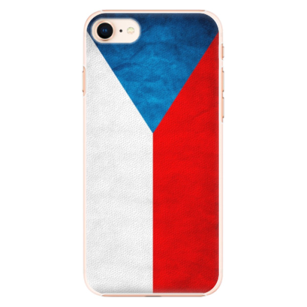Plastové pouzdro iSaprio - Czech Flag - iPhone 8
