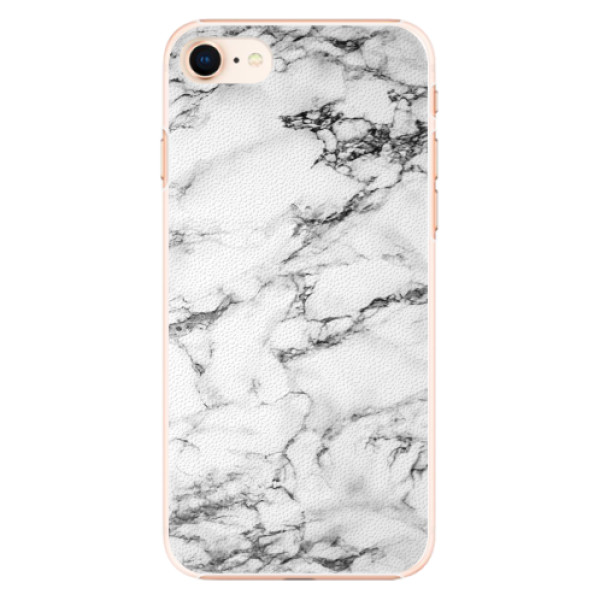Plastové pouzdro iSaprio - White Marble 01 - iPhone 8