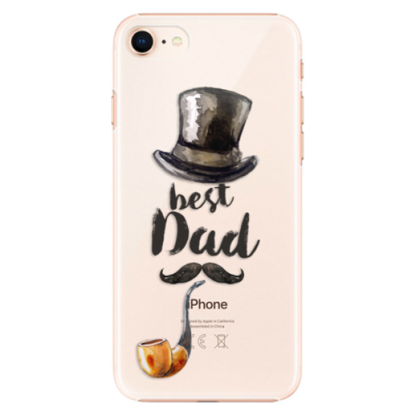 Plastové pouzdro iSaprio - Best Dad - iPhone 8