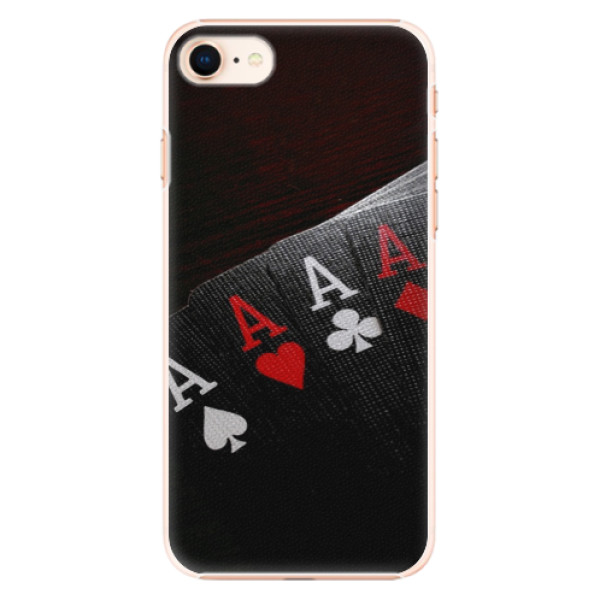 Plastové pouzdro iSaprio - Poker - iPhone 8