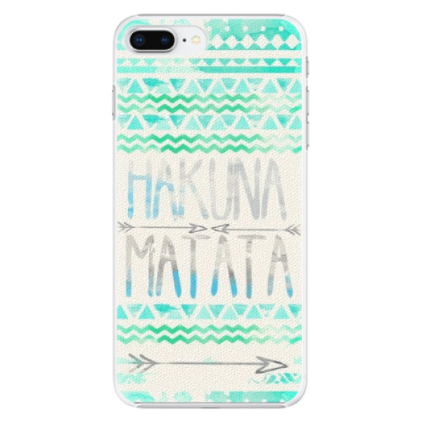 Plastové pouzdro iSaprio - Hakuna Matata Green - iPhone 8 Plus