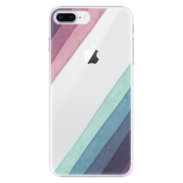Plastové pouzdro iSaprio - Glitter Stripes 01 - iPhone 8 Plus