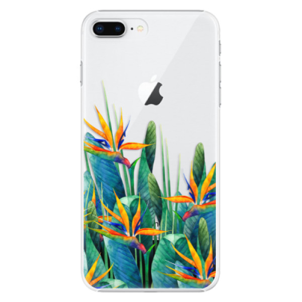 Plastové pouzdro iSaprio - Exotic Flowers - iPhone 8 Plus