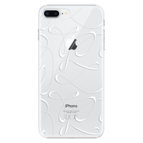 Plastové pouzdro iSaprio - Fancy - white - iPhone 8 Plus