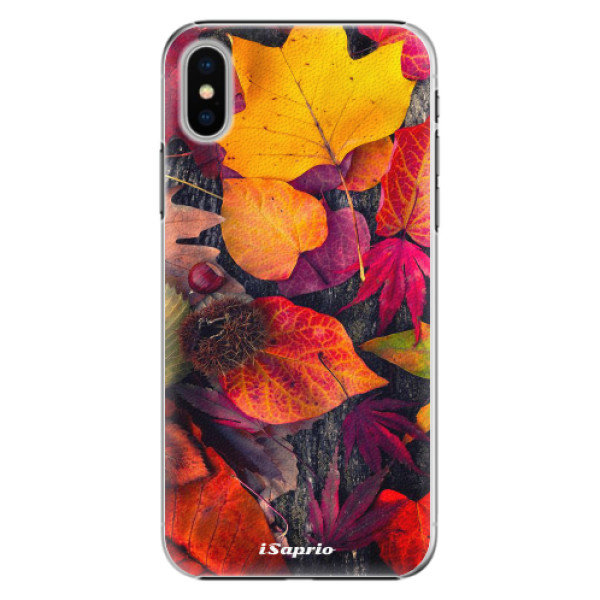 Plastové pouzdro iSaprio - Autumn Leaves 03 - iPhone X