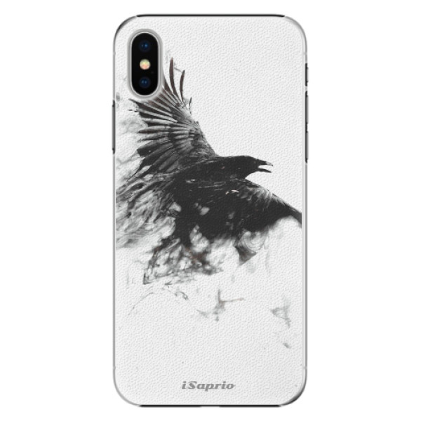Plastové pouzdro iSaprio - Dark Bird 01 - iPhone X