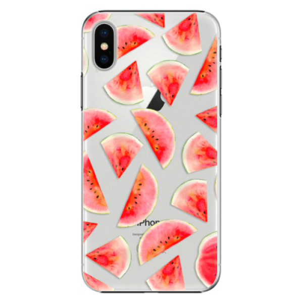 Plastové pouzdro iSaprio - Melon Pattern 02 - iPhone X
