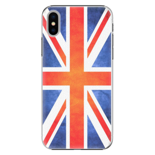 Plastové pouzdro iSaprio - UK Flag - iPhone X