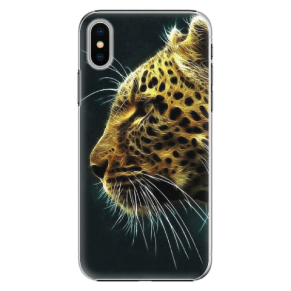 Plastové pouzdro iSaprio Gepard 02 na mobil Apple iPhone X (Plastový kryt, obal, pouzdro iSaprio Gepard 02 na mobilní telefon iPhone X)