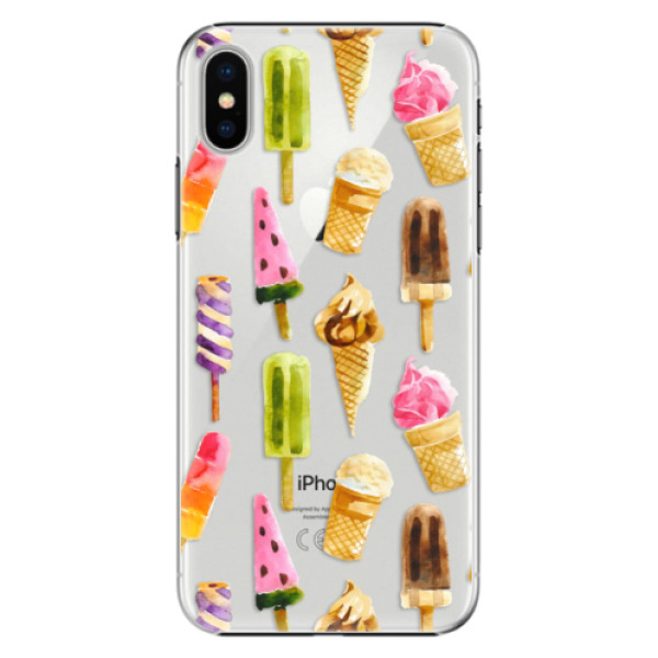 Plastové pouzdro iSaprio - Ice Cream - iPhone X