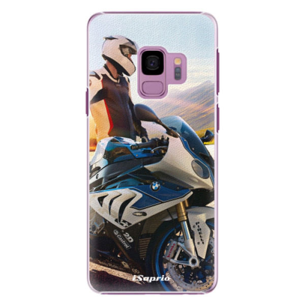 Plastové pouzdro iSaprio - Motorcycle 10 - Samsung Galaxy S9