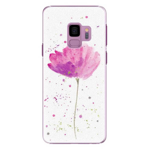 Plastové pouzdro iSaprio - Poppies - Samsung Galaxy S9