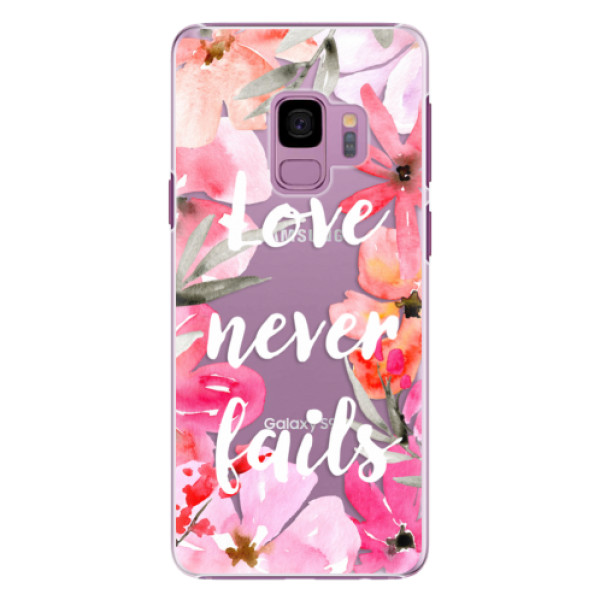 Plastové pouzdro iSaprio - Love Never Fails - Samsung Galaxy S9