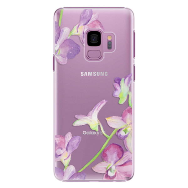 Plastové pouzdro iSaprio - Purple Orchid - Samsung Galaxy S9
