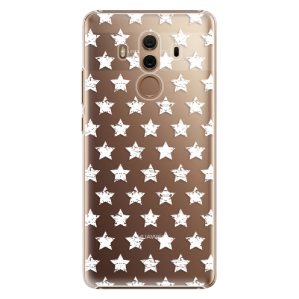 Plastové pouzdro iSaprio - Stars Pattern - white - Huawei Mate 10 Pro