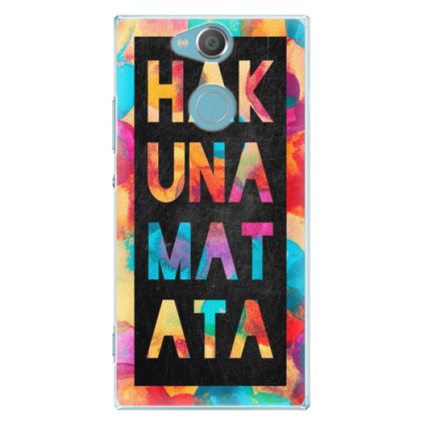 Plastové pouzdro iSaprio - Hakuna Matata 01 - Sony Xperia XA2