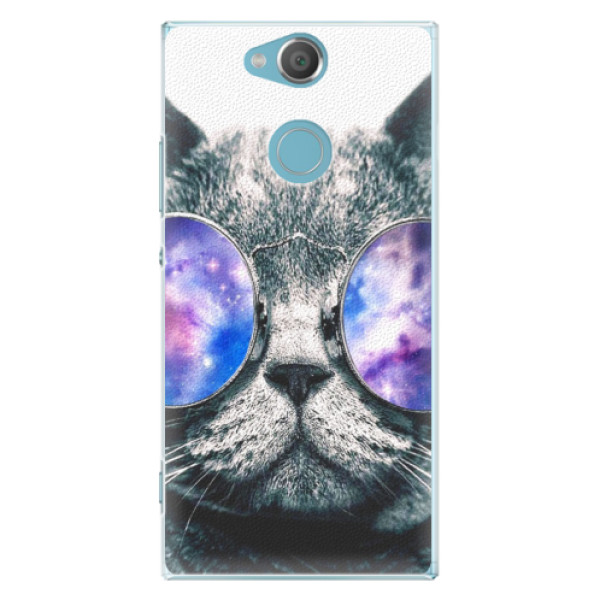 Plastové pouzdro iSaprio - Galaxy Cat - Sony Xperia XA2