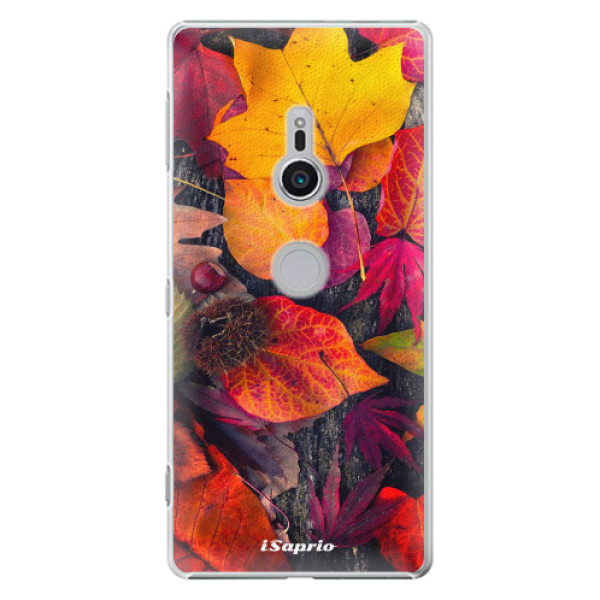 Plastové pouzdro iSaprio - Autumn Leaves 03 - Sony Xperia XZ2