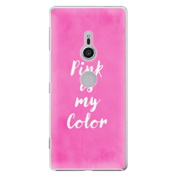 Plastové pouzdro iSaprio - Pink is my color - Sony Xperia XZ2