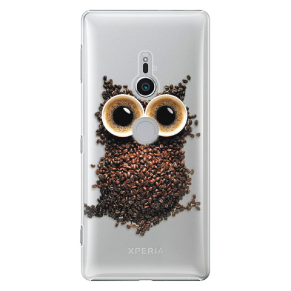 Plastové pouzdro iSaprio - Owl And Coffee - Sony Xperia XZ2