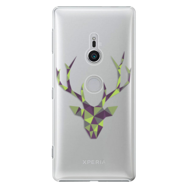 Plastové pouzdro iSaprio - Deer Green - Sony Xperia XZ2