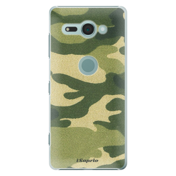 Plastové pouzdro iSaprio - Green Camuflage 01 - Sony Xperia XZ2 Compact