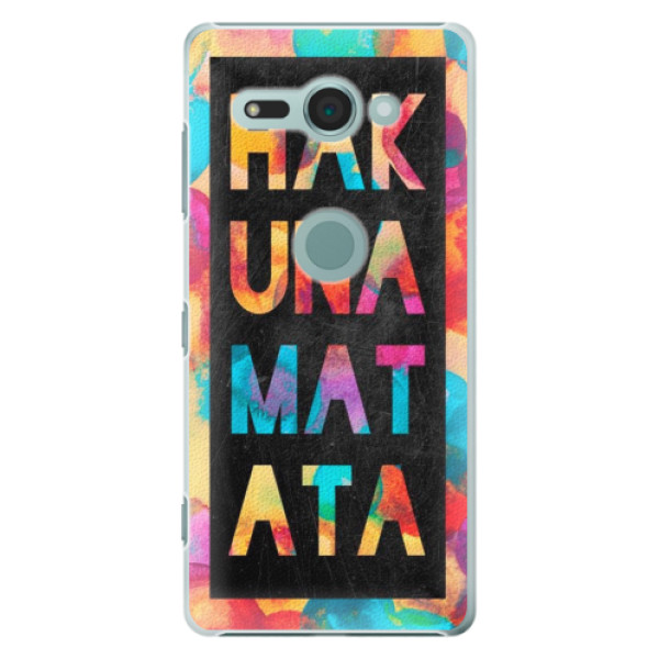 Plastové pouzdro iSaprio - Hakuna Matata 01 - Sony Xperia XZ2 Compact