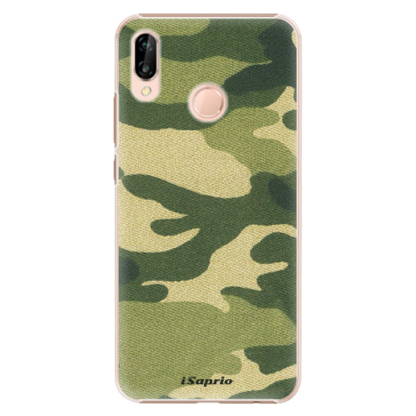 Plastové pouzdro iSaprio - Green Camuflage 01 - Huawei P20 Lite