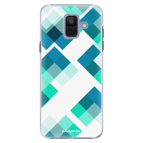 Plastové pouzdro iSaprio - Abstract Squares 11 - Samsung Galaxy A6