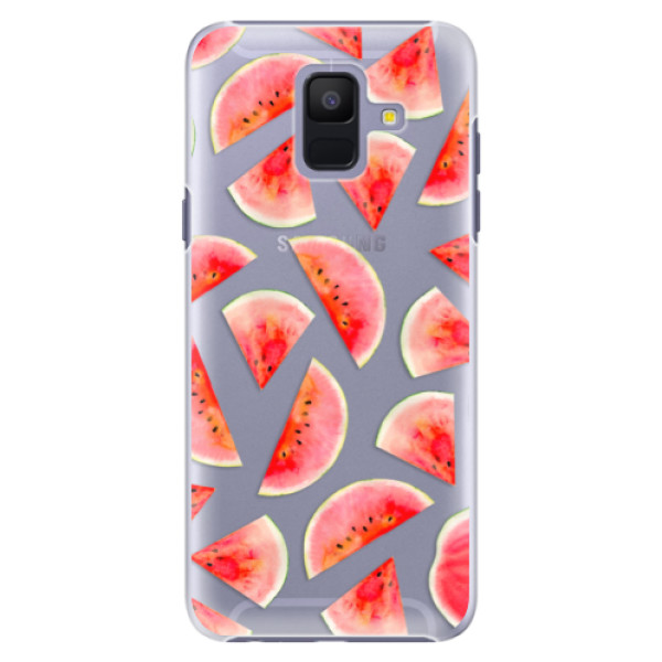 Plastové pouzdro iSaprio - Melon Pattern 02 - Samsung Galaxy A6