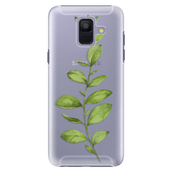 Plastové pouzdro iSaprio - Green Plant 01 - Samsung Galaxy A6
