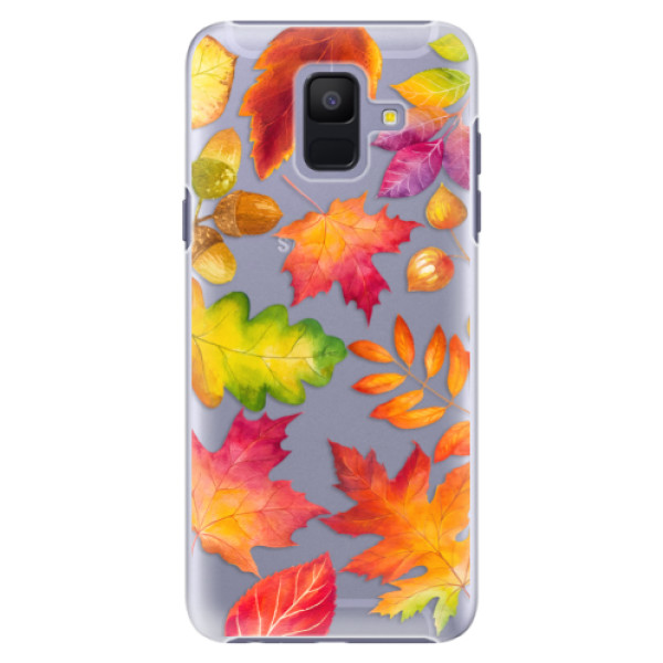 Plastové pouzdro iSaprio - Autumn Leaves 01 - Samsung Galaxy A6